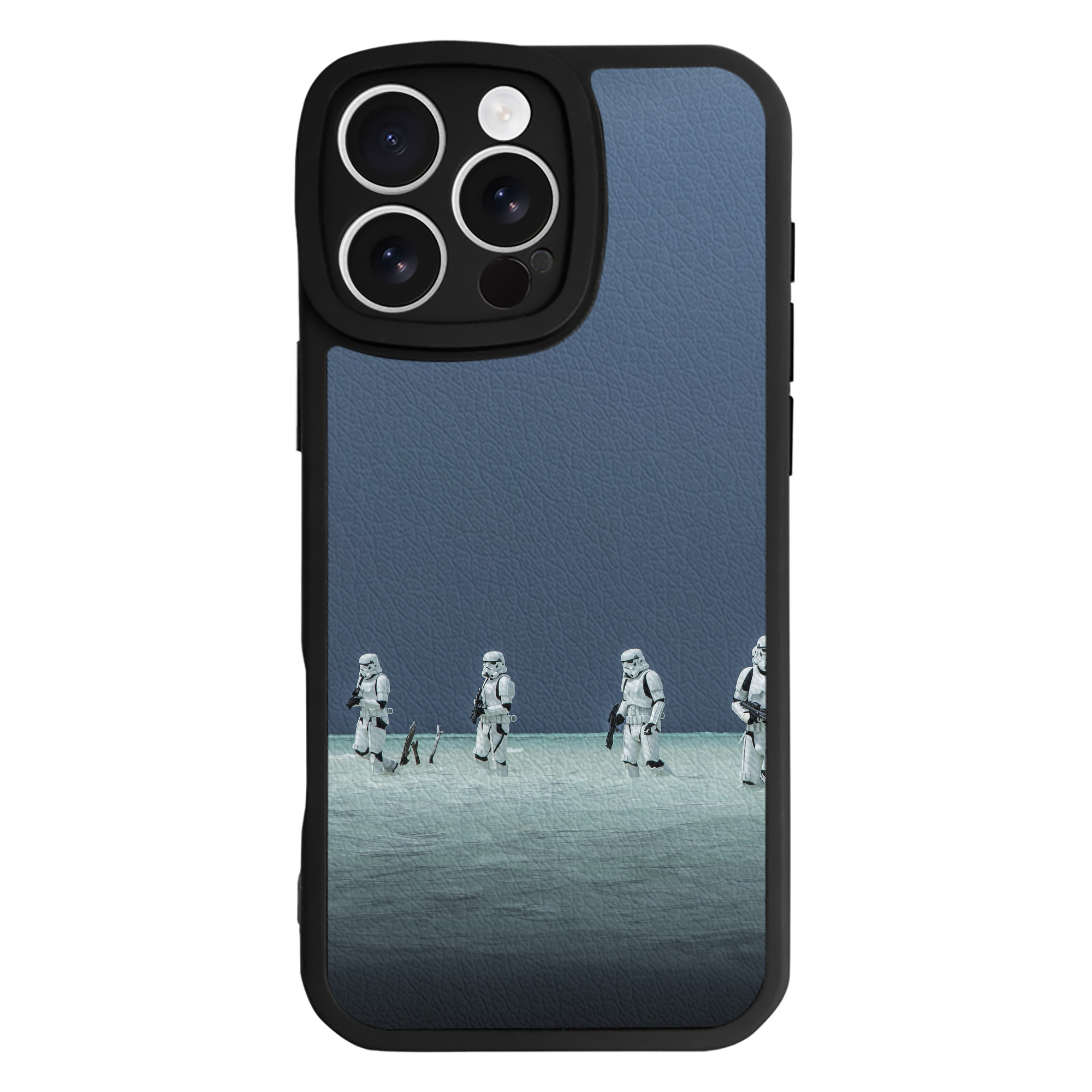 （画像用） スター・ウォーズ Star Wars 【iPhone 16シリーズ対応】シリコンスマホケース（レザー調） 材質：シリコン